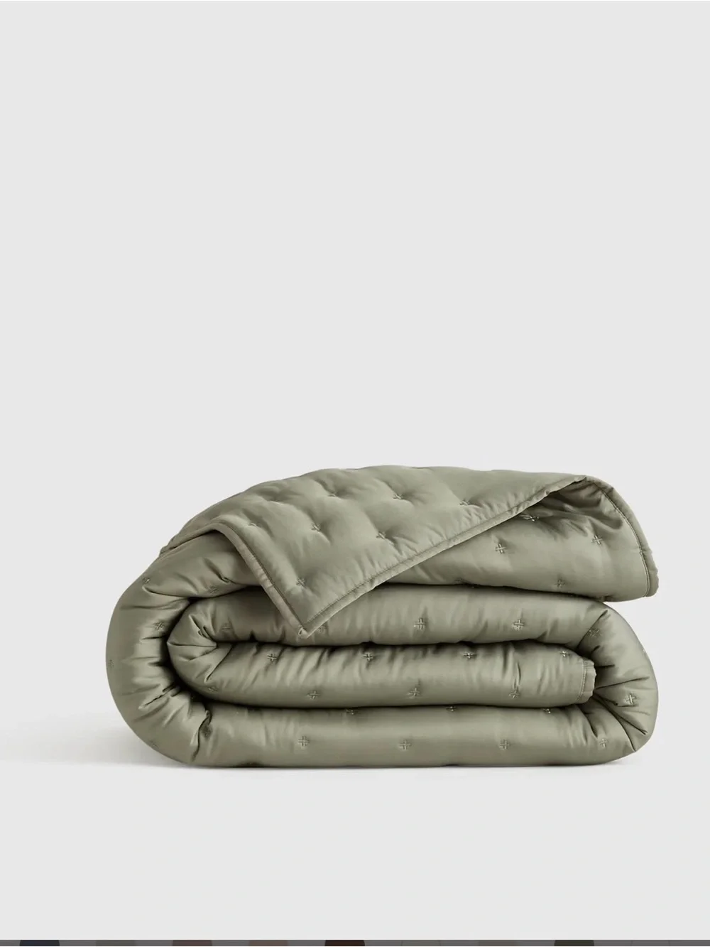 Quince Bamboo Dream Quilt - King/Cali King - Sage - Read Description